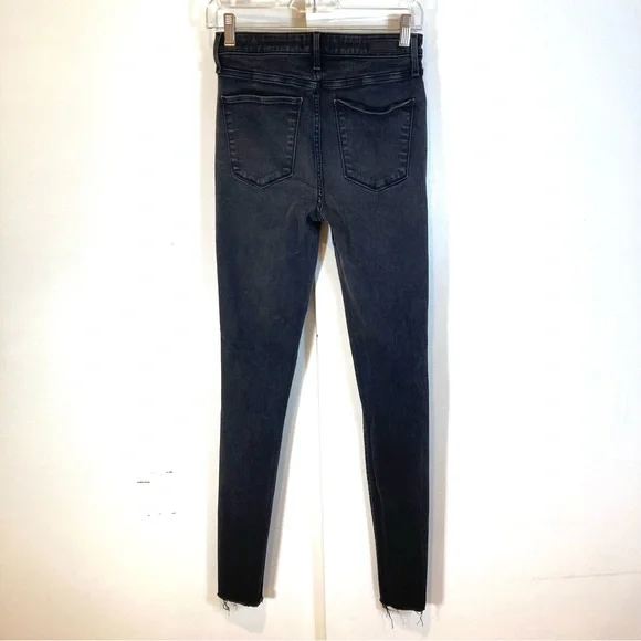 Abercrombie & Fitch Simone High Rise Skinny Jeans In Black - Picture 2 of 5